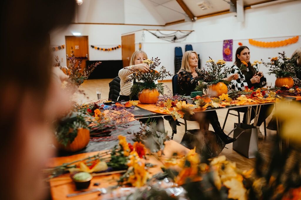 The flower hut- Pumpkins