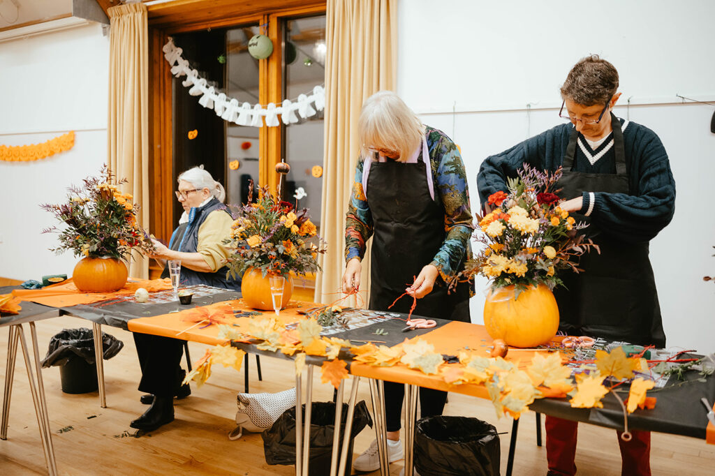 The flower hut- Pumpkins