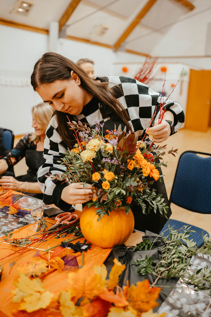 The flower hut- Pumpkins