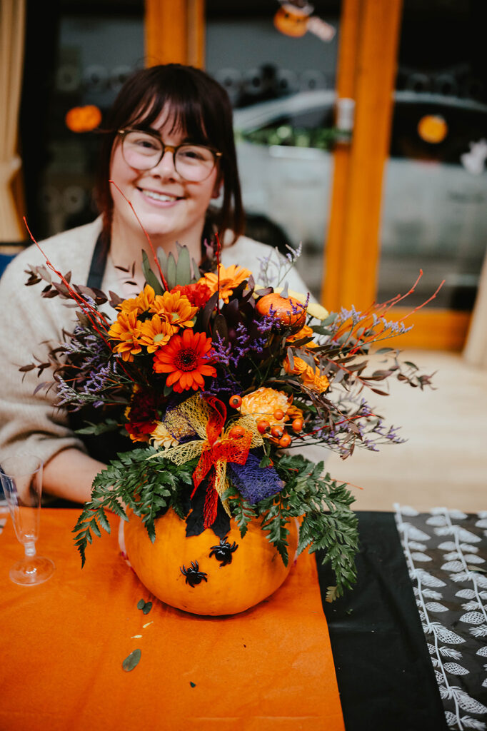 The flower hut- Pumpkins