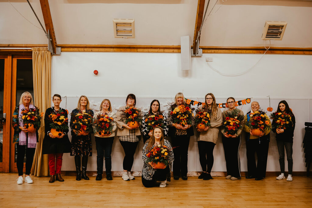 The flower hut- Pumpkins